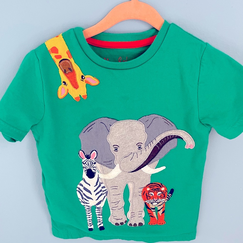 Mini Boden 4-5 Y Safari Tee